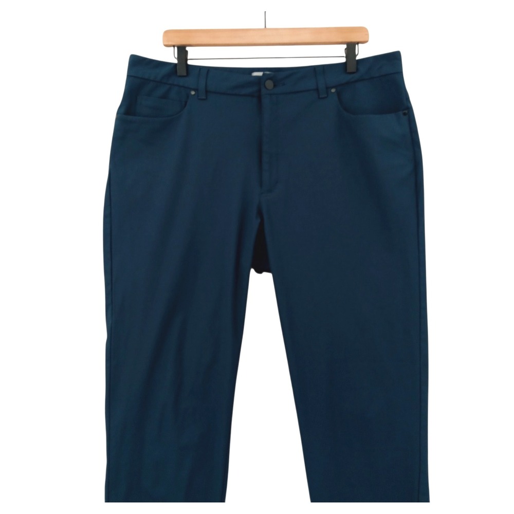VRST Pants Mens 36x29 (Tag 38x32) Blue Limitless 5 Pocket Performance Chino Work - Picture 3 of 8